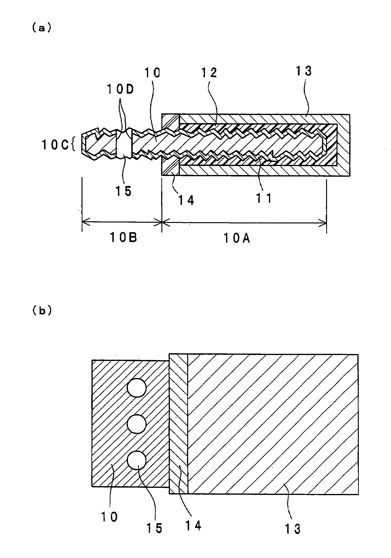 Capacitor and method for producing the same, and circuit board with a built-in capacitor and method for producing the same