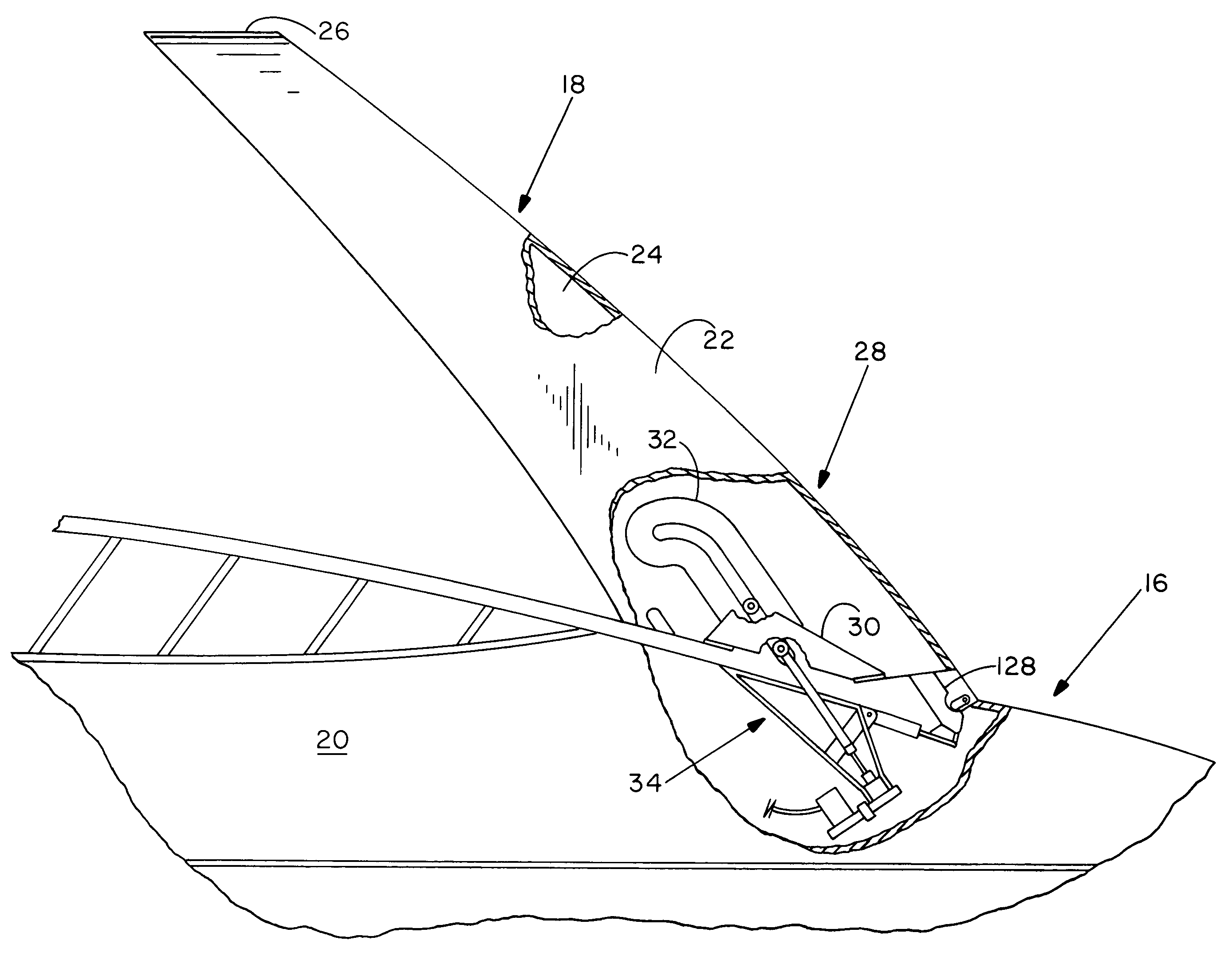 Moving mechanism for cruiser arch