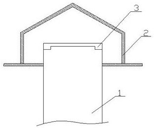 A single pile foundation pile top flange replacement and repair process