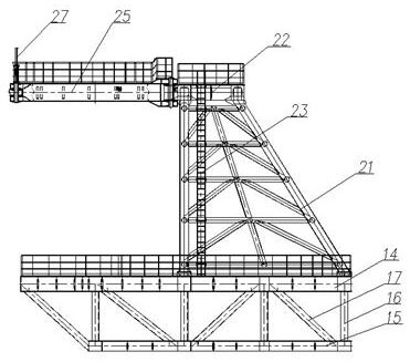 A single pile foundation pile top flange replacement and repair process