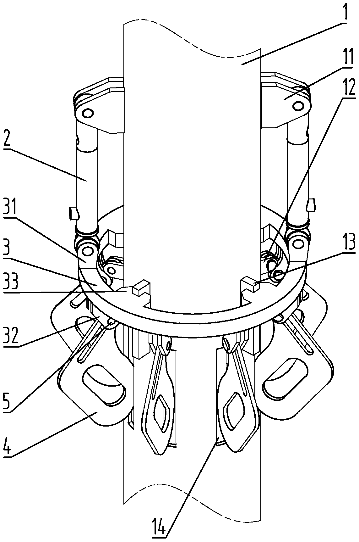 pipe centering device