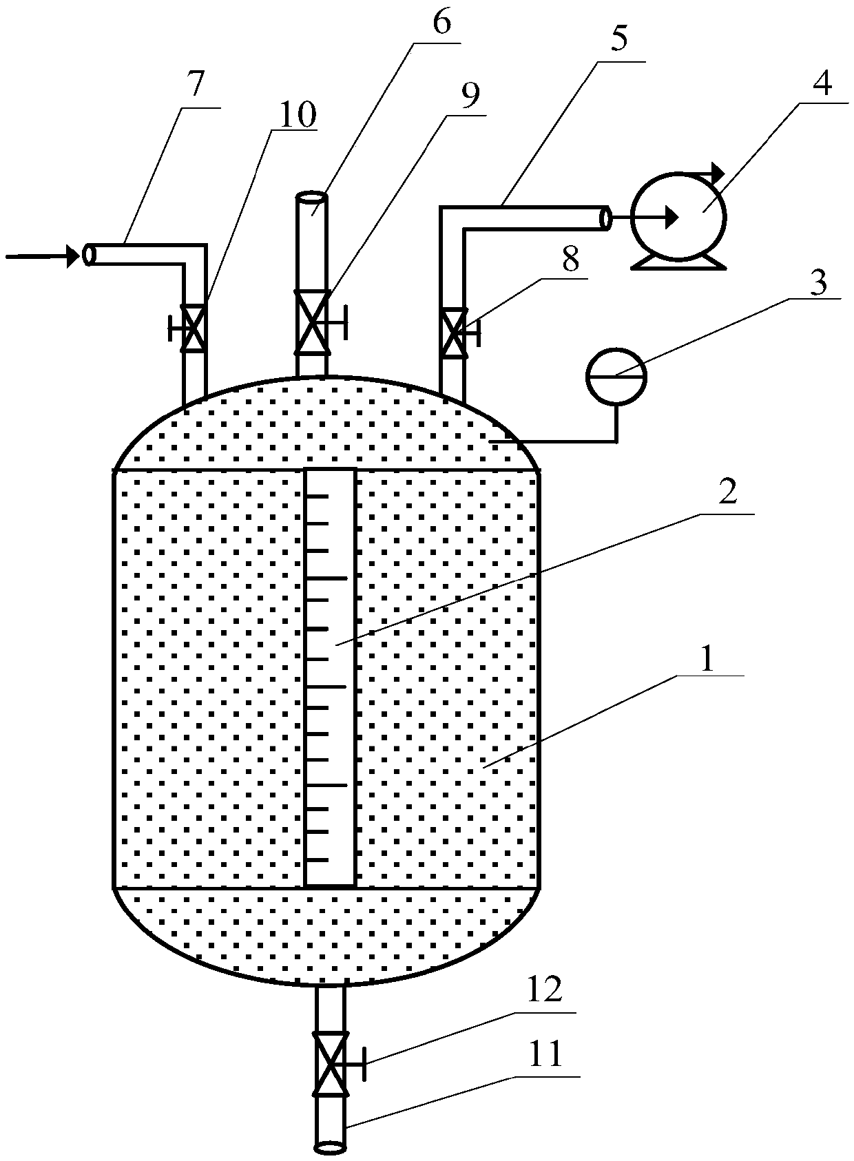 High-viscosity liquid sampling device