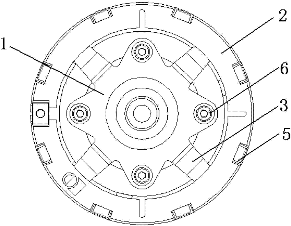 Encoder cushioning structure