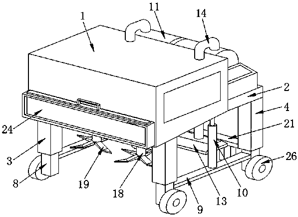 Autonomous weeding equipment and method based on internet of things