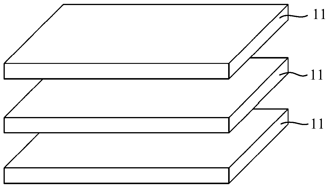 Multi-layer hot-pressing composite membrane and preparation method thereof