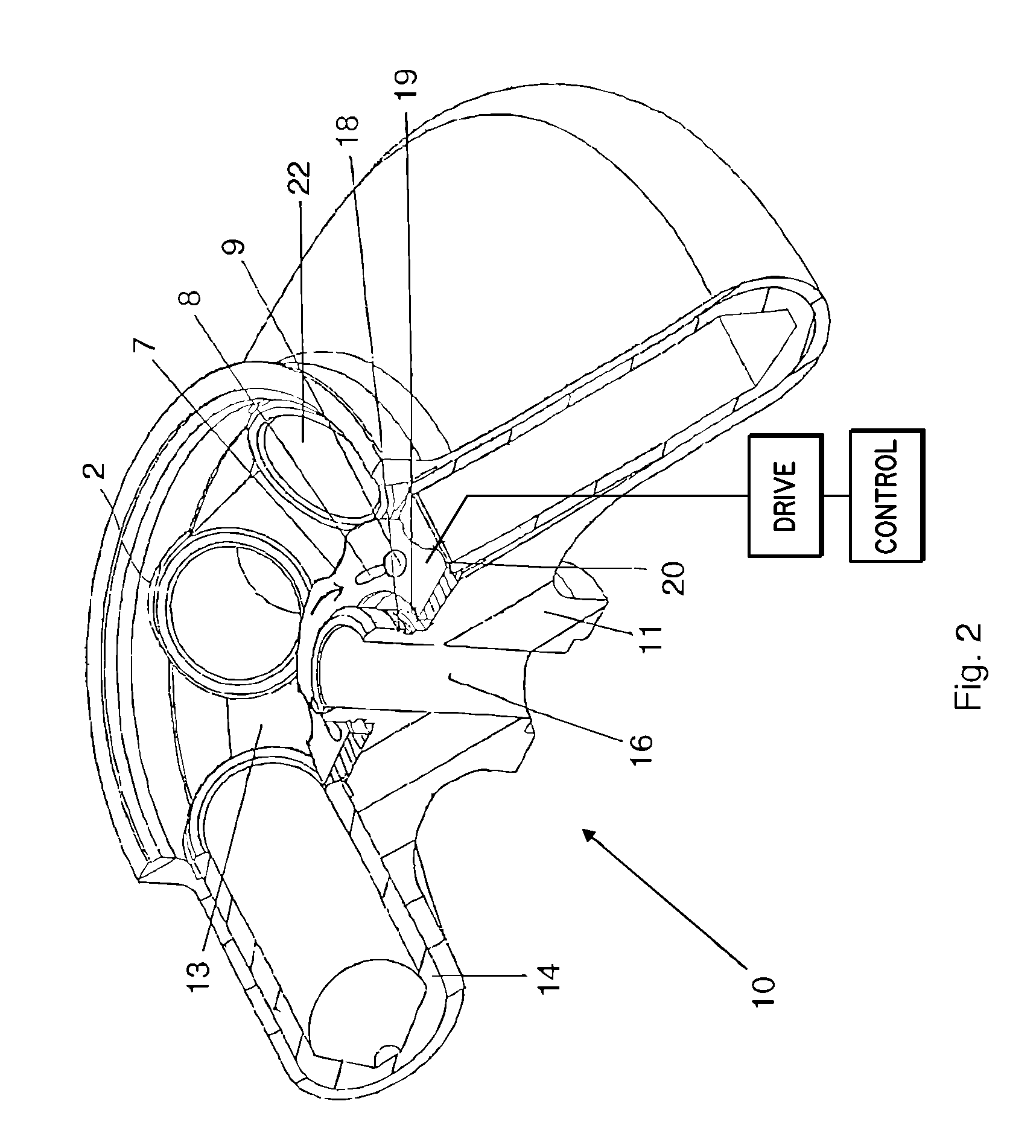 Rotor for laboratory centrifuges with hold-down element for centrifugation containers