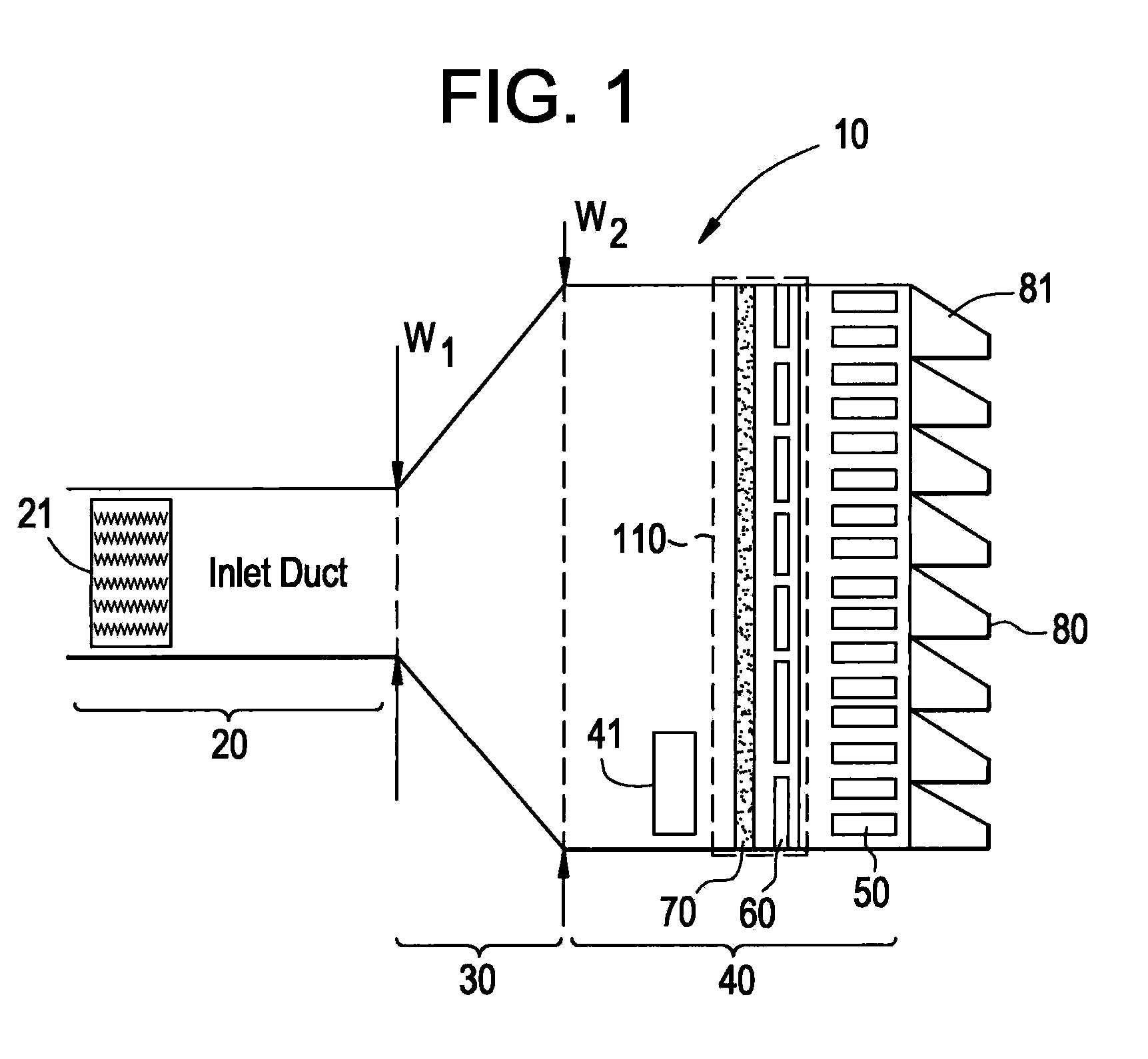 Filtration system for gas turbines