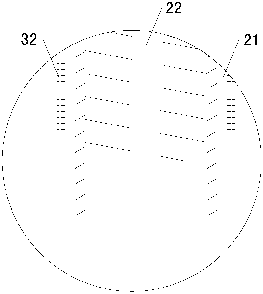 Nutritional solution preparing and spraying device for navel orange planting