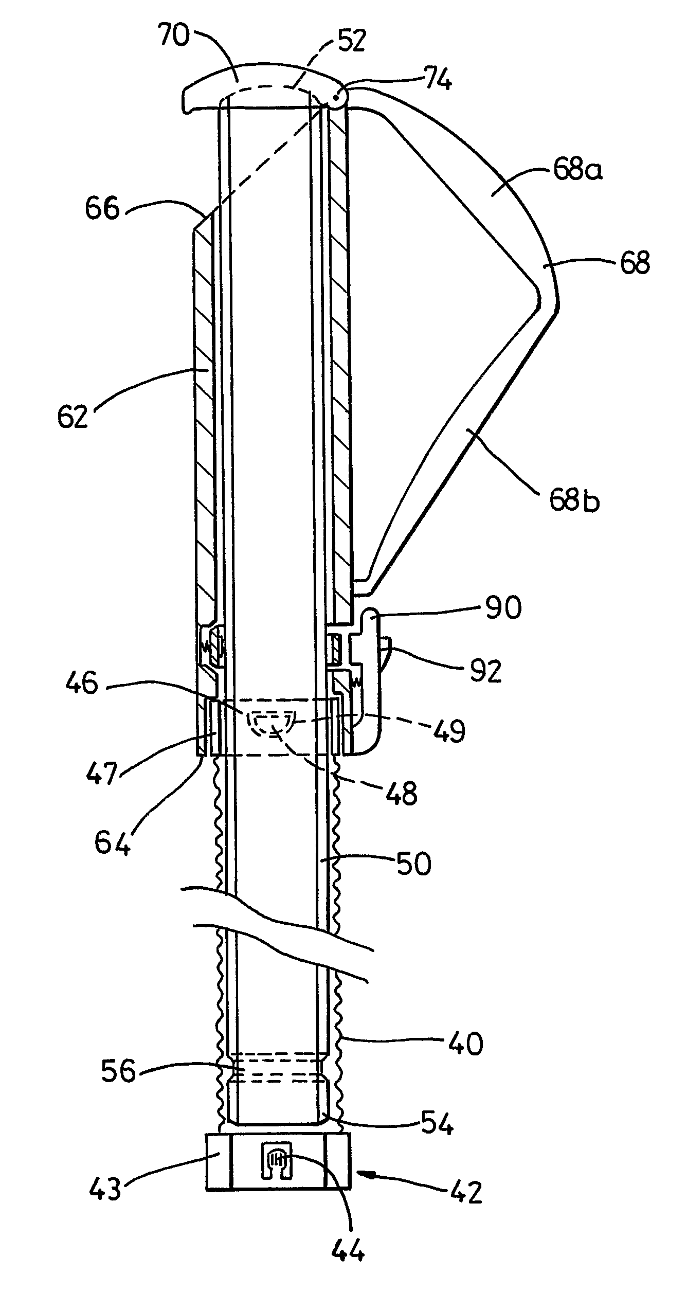 Handle assembly for a cleaning appliance