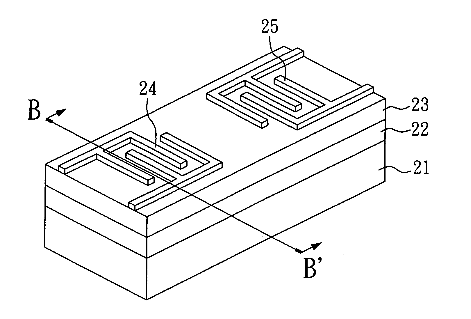 High frequency surface acoustic wave device