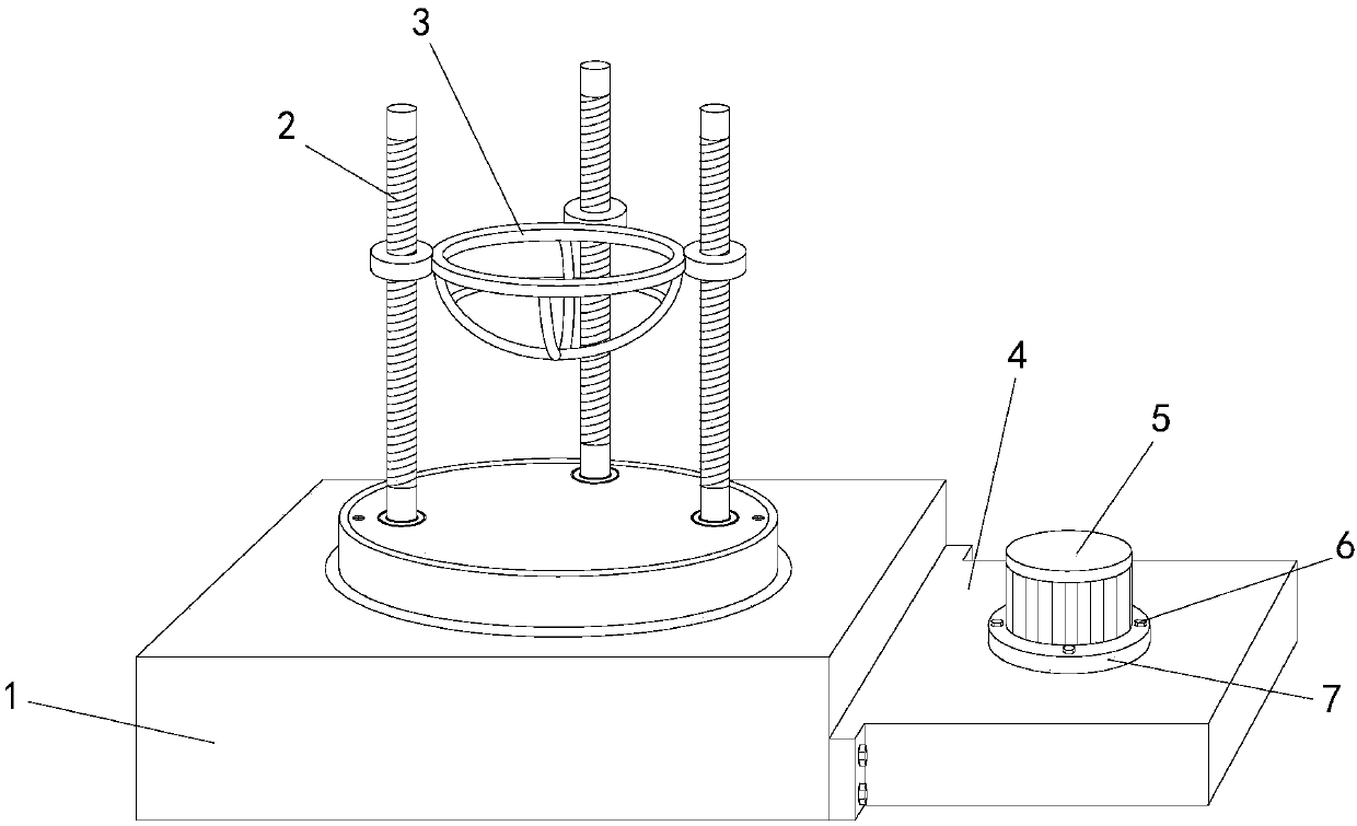 Perspectivity fixing device for infants in radiology department