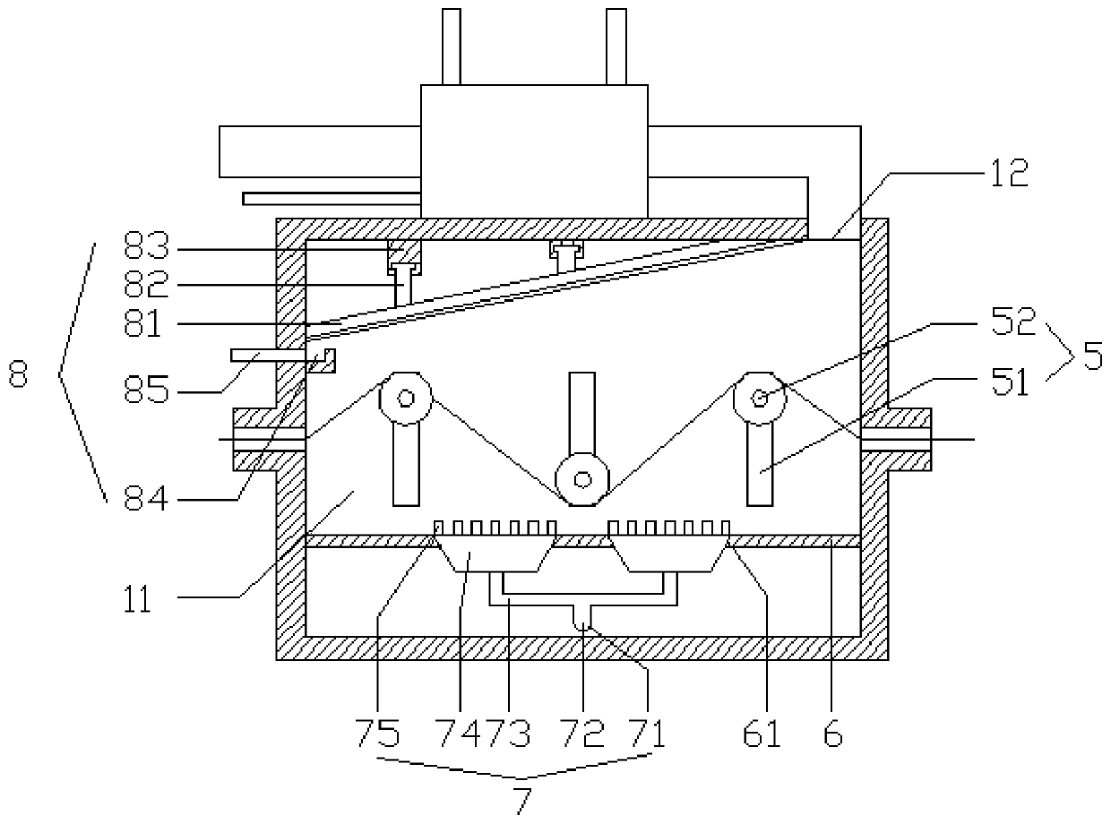 Drying device used for textile printing and dyeing