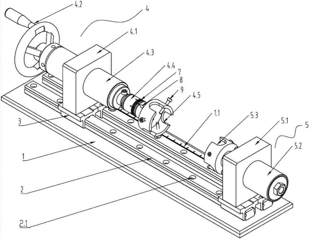 Rock anisotropy measuring clamp and measuring method thereof