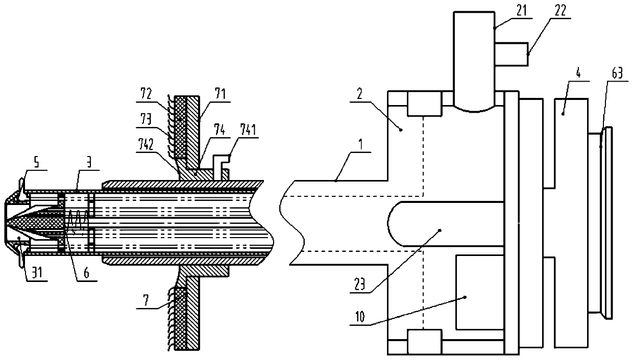 A laparoscopic varicocele ligation and puncture device