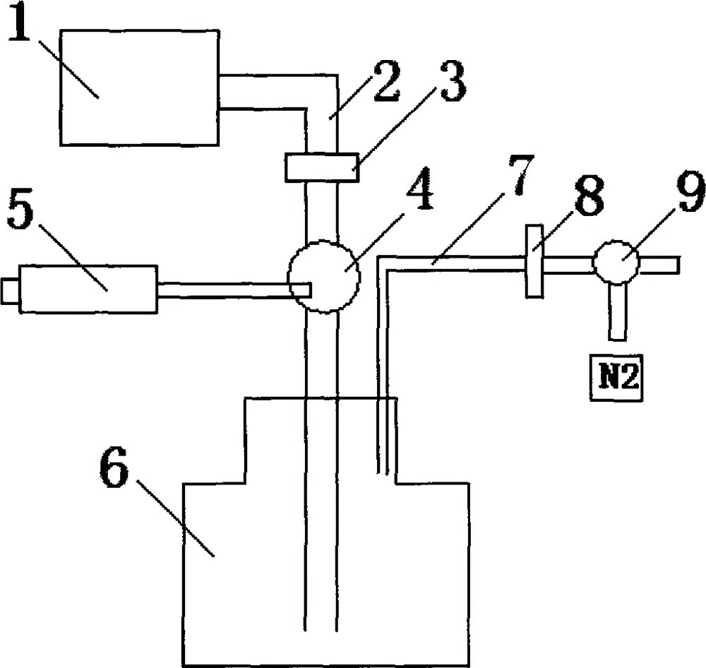 Device for receiving and sampling radioactive drugs