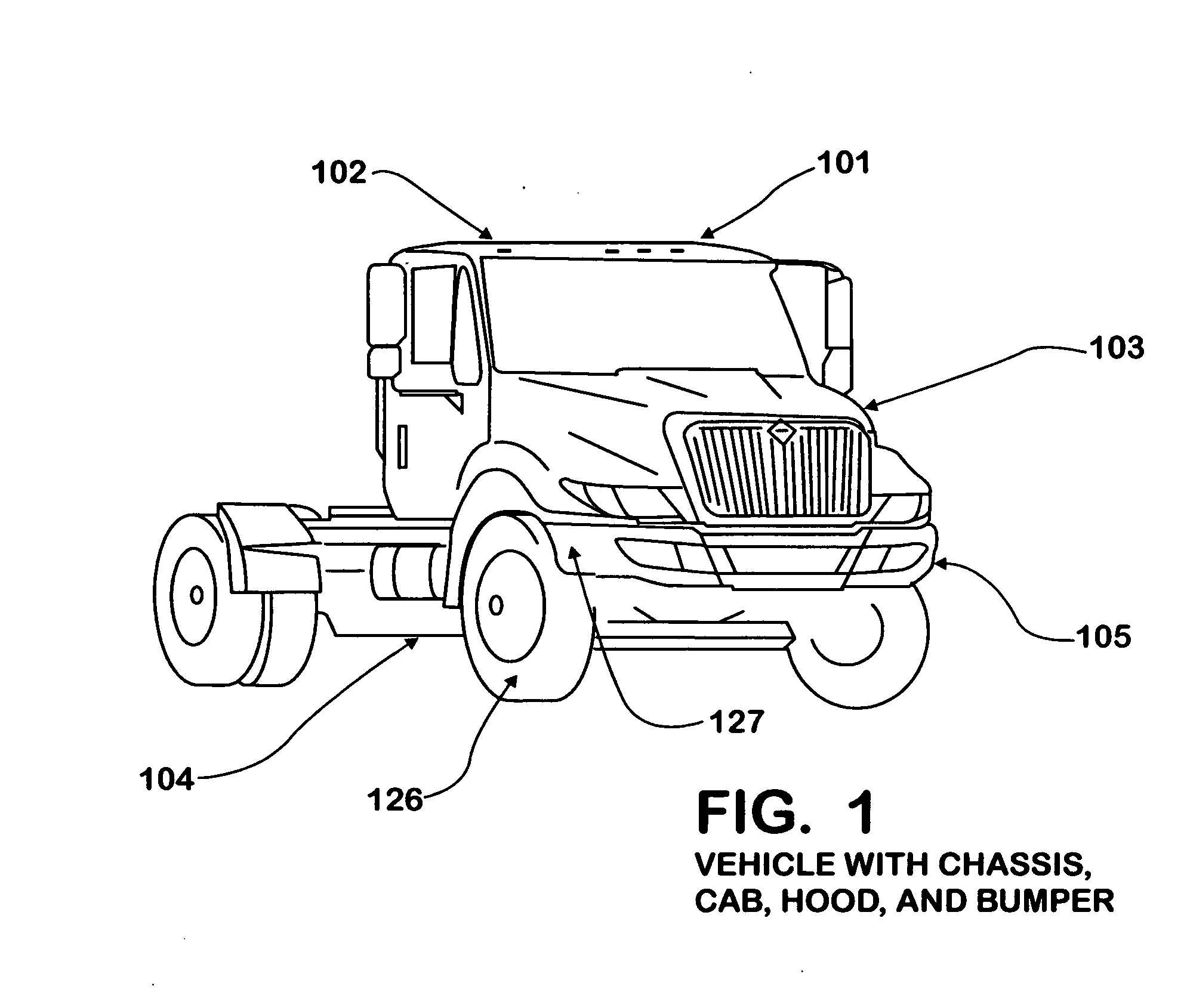 Rotating front bumper