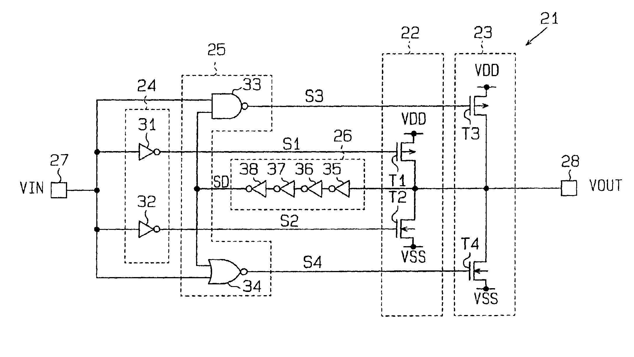 Output buffer circuit and control method therefor