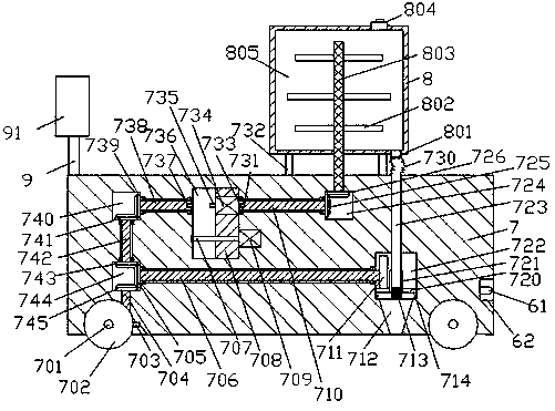 Novel bridge maintenance device