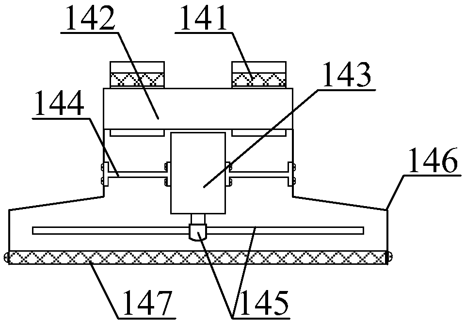 Combined type soybean impurity removal and air-drying device