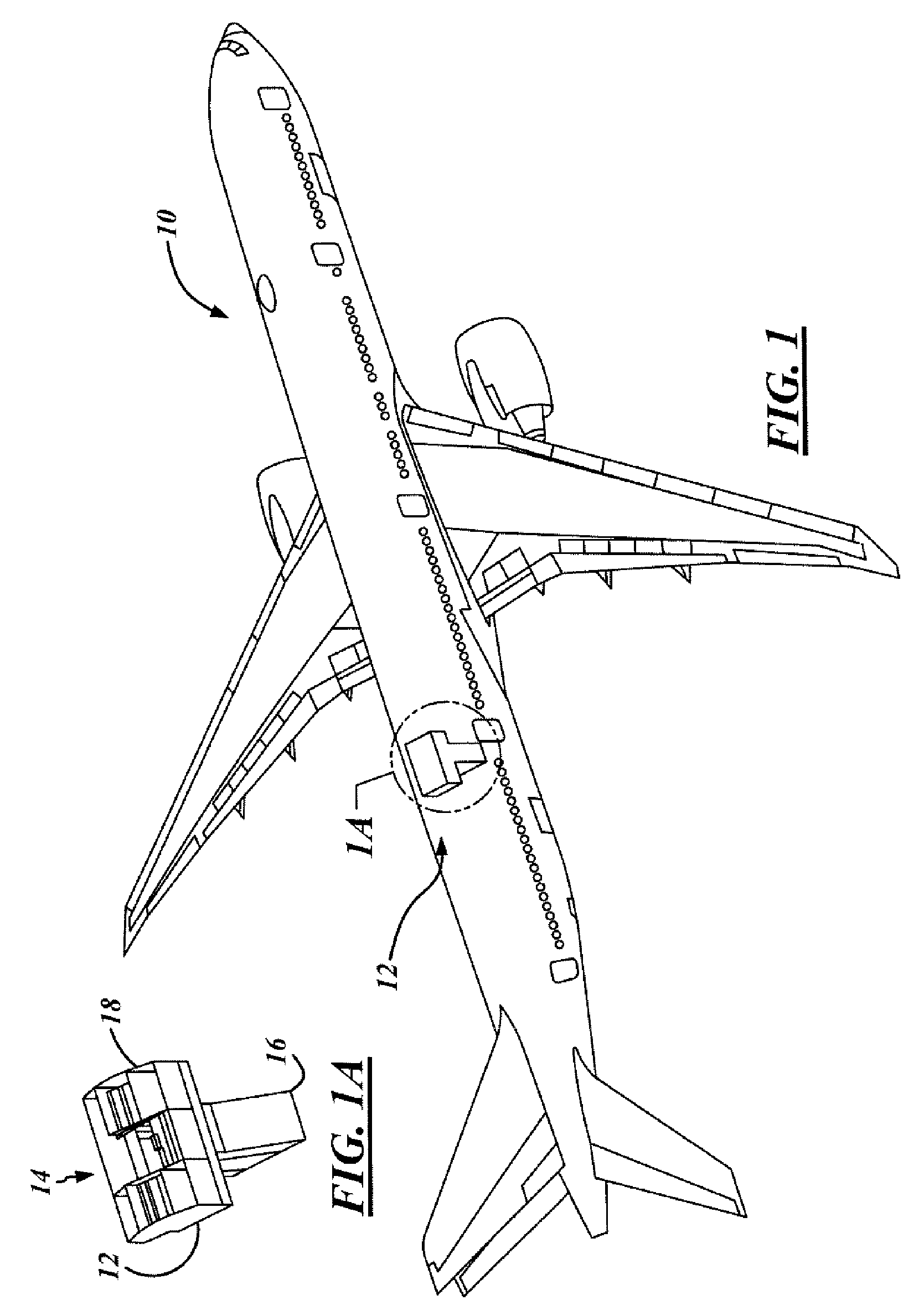 Aircraft cart transport and stowage system