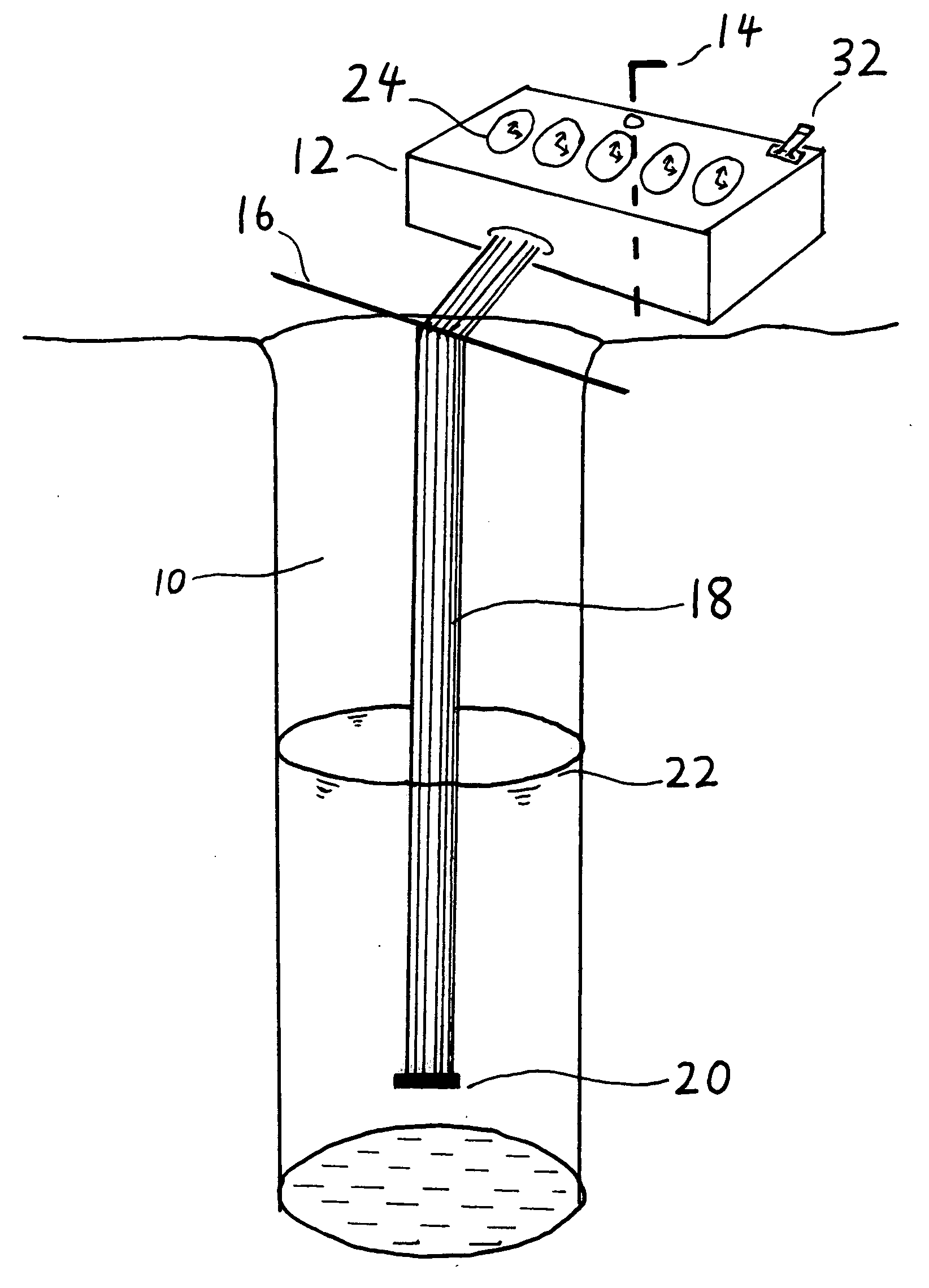 Percolation test timer