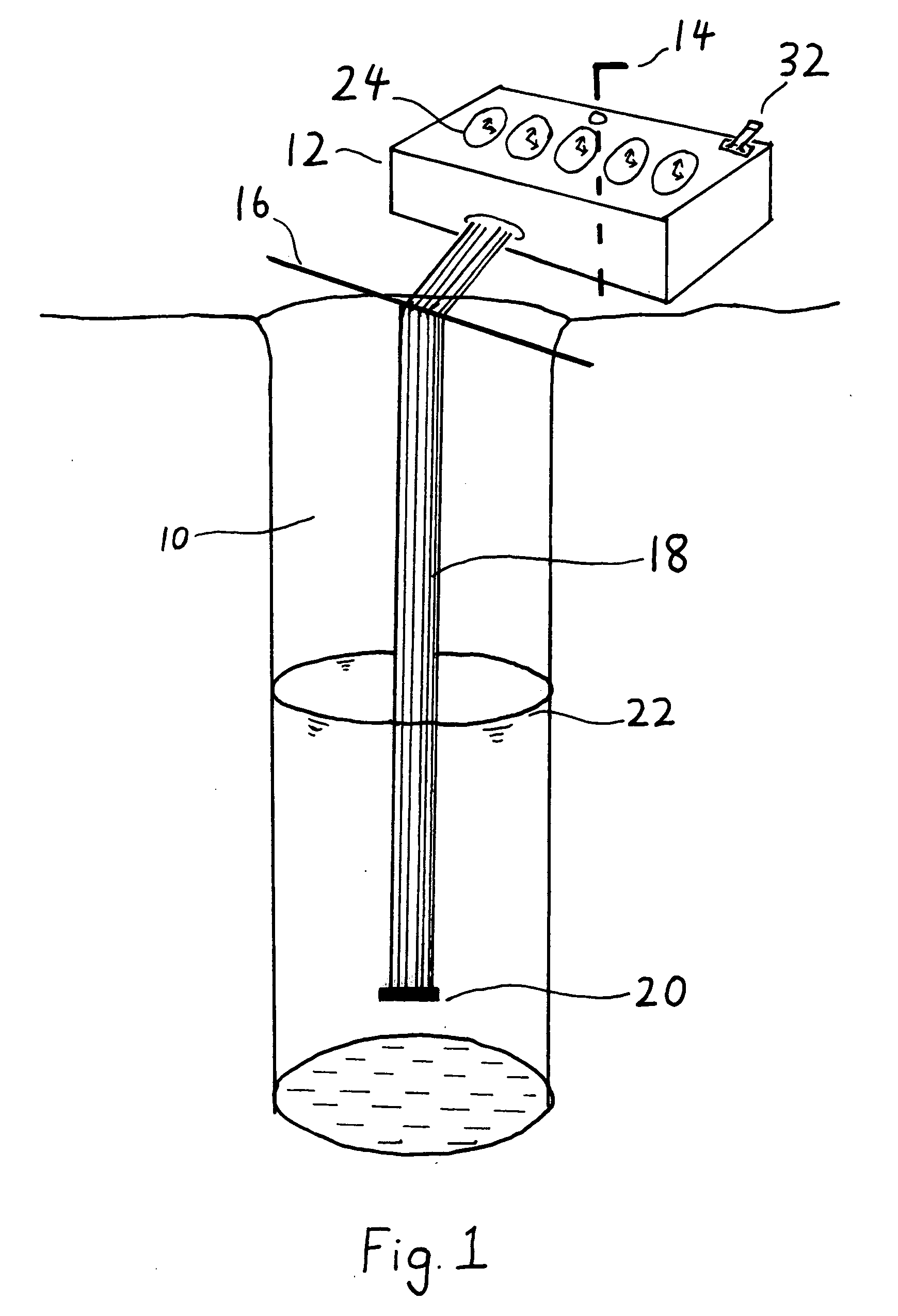 Percolation test timer