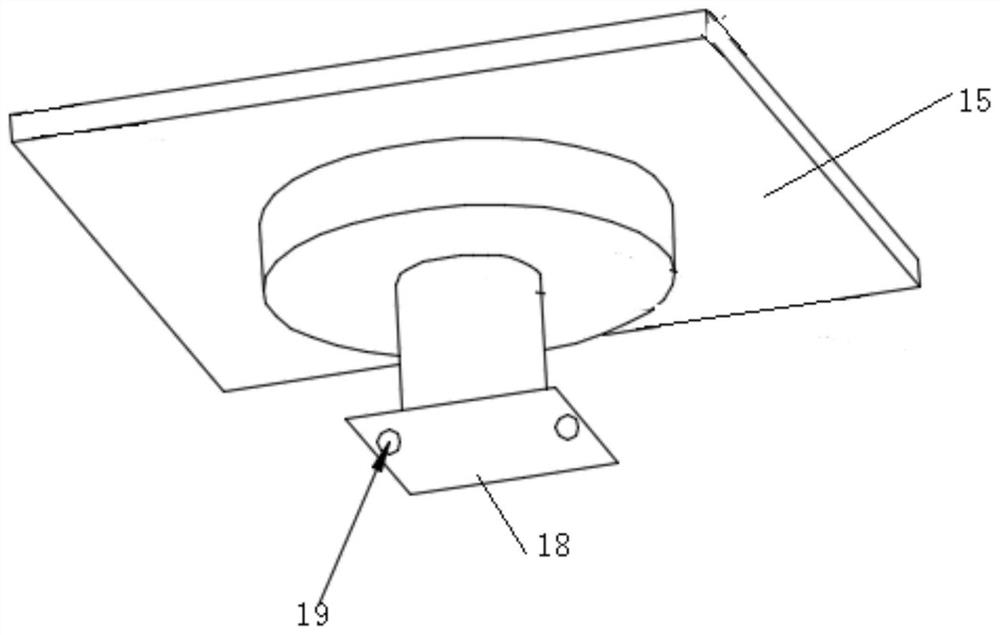 A remote control nearly constant water flow height centrifugal box