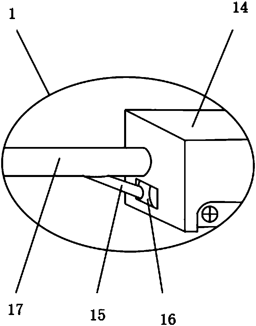 Movable type spot welding machine capable of reducing welding slag splashing