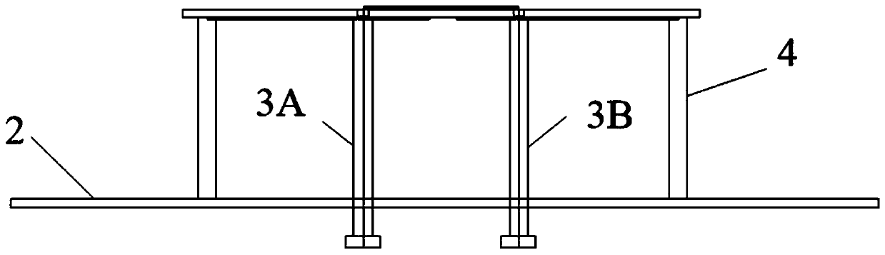 Differential feeding three-frequency planar antenna