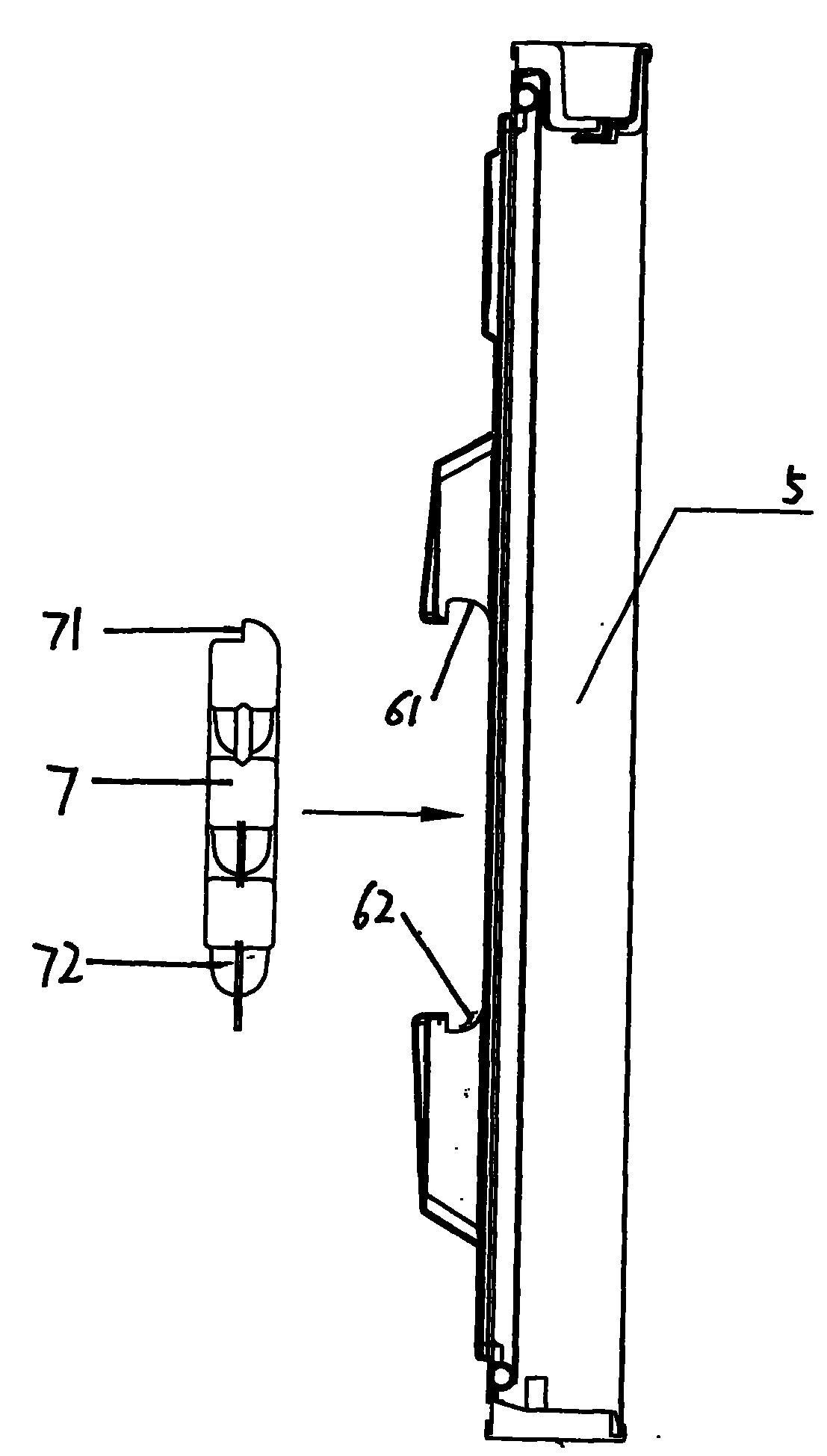 An energy-saving refrigerator structure