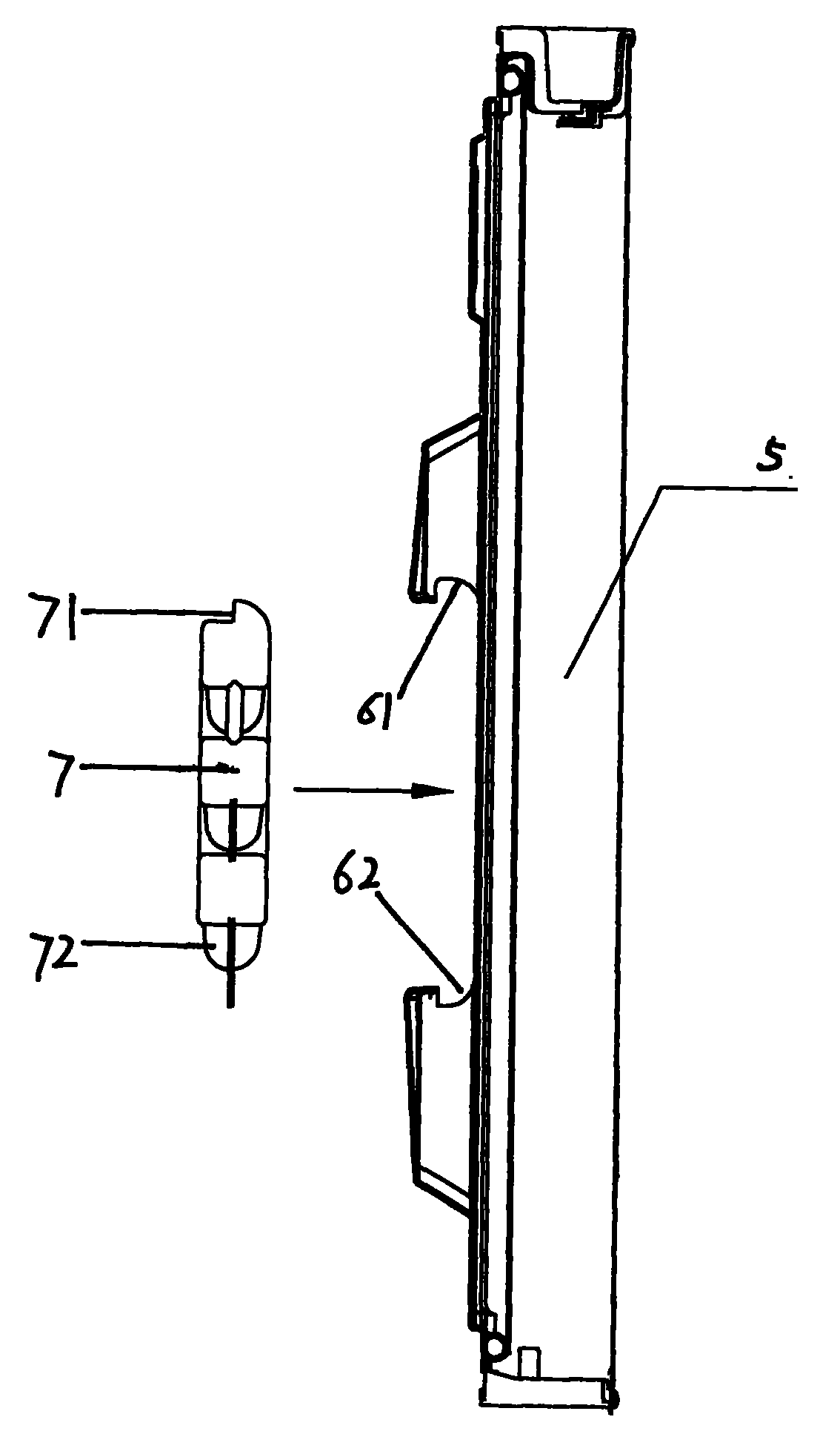 An energy-saving refrigerator structure