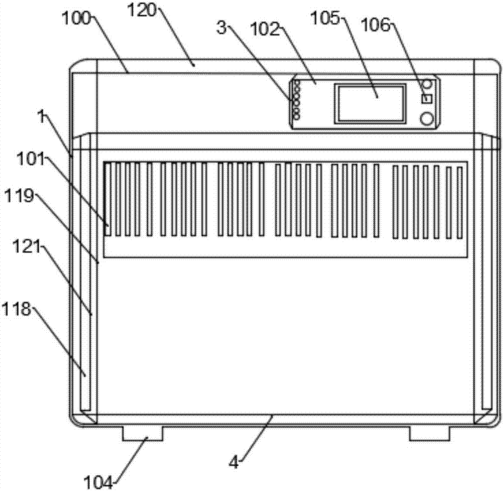 Embedded intelligent air purifying equipment