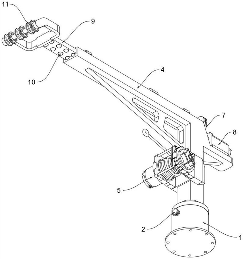 Auxiliary hoisting device for bridge construction