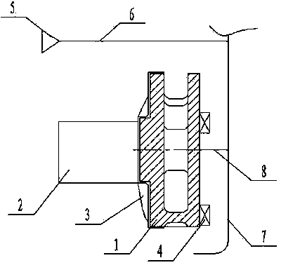 Casting process of two-stage planet carrier of climbing machine for ocean platform