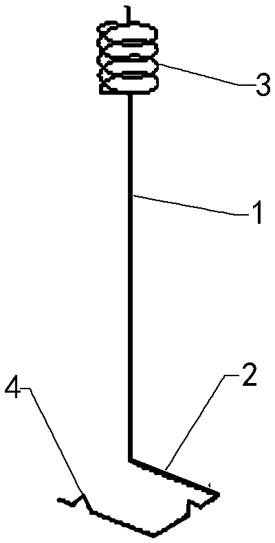 Stainless steel connecting element for prefabricated sandwich heat insulation wall board, heat insulation wall board and construction method thereof