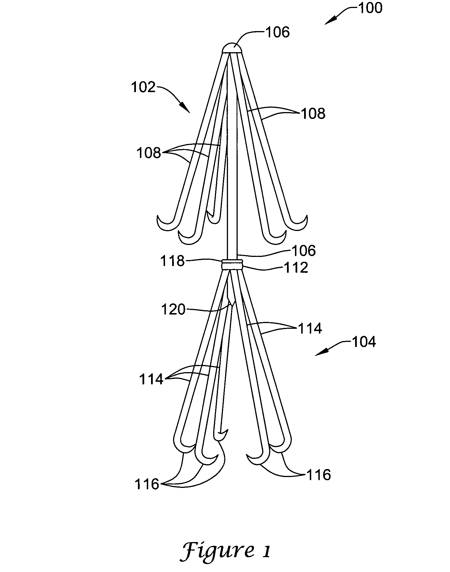 Intravascular filter assembly