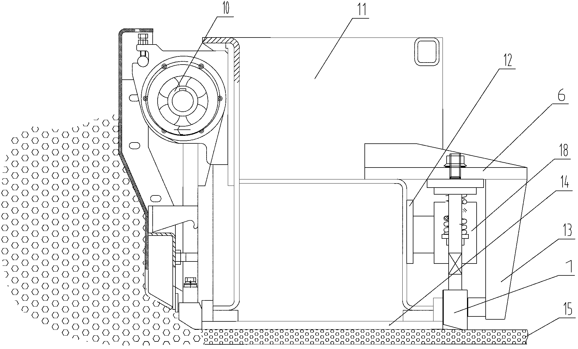 Compaction device and paver