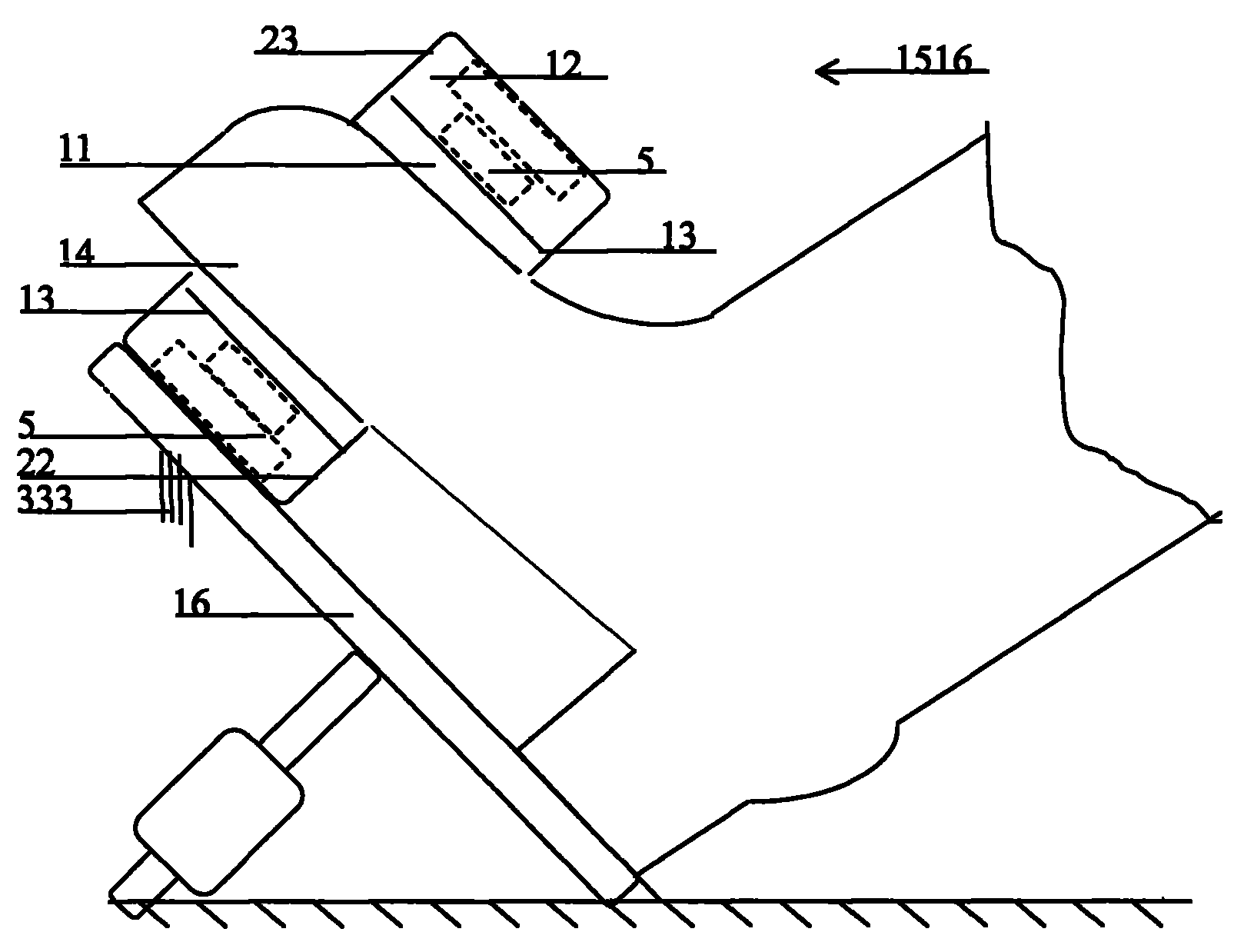 Input device for automobile electronic throttle control system