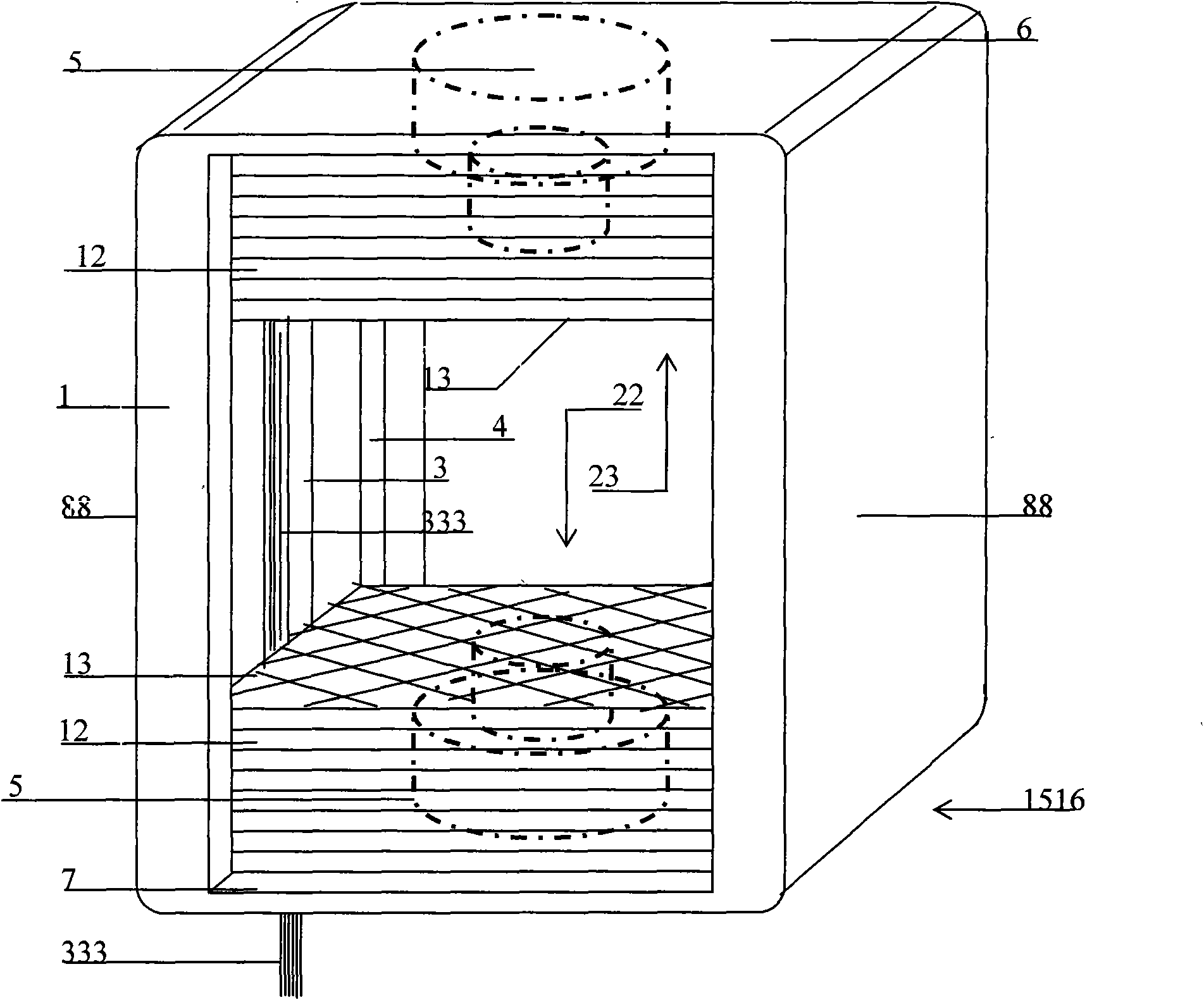 Input device for automobile electronic throttle control system