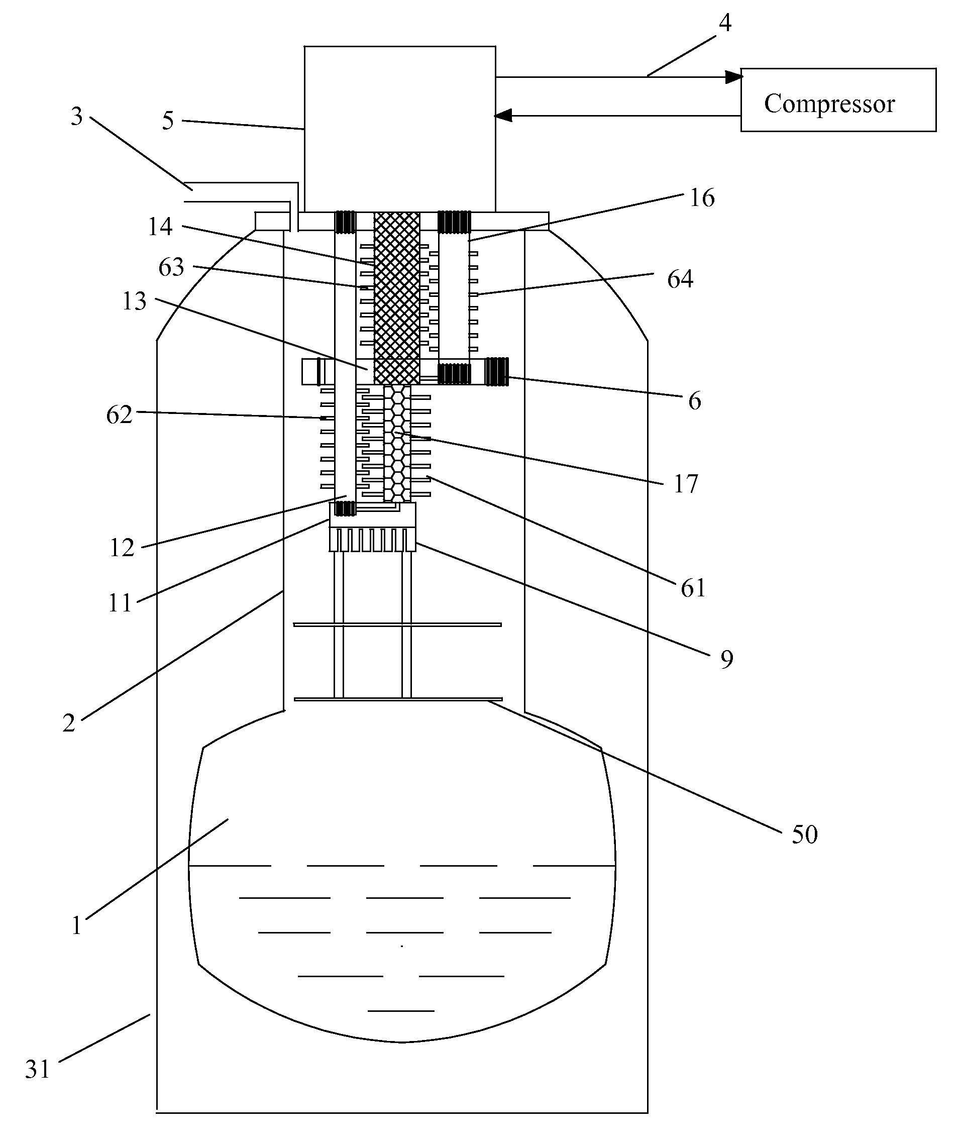 Gas liquifier