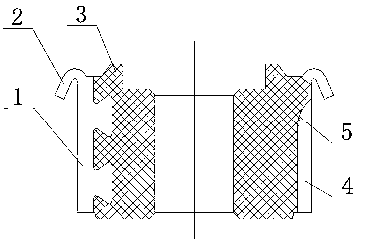 Hook type commutator copper