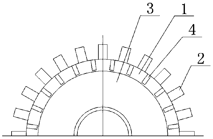 Hook type commutator copper