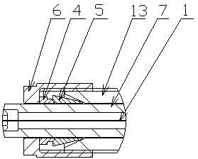 Optic fiber temperature pressure sensor and probe thereof