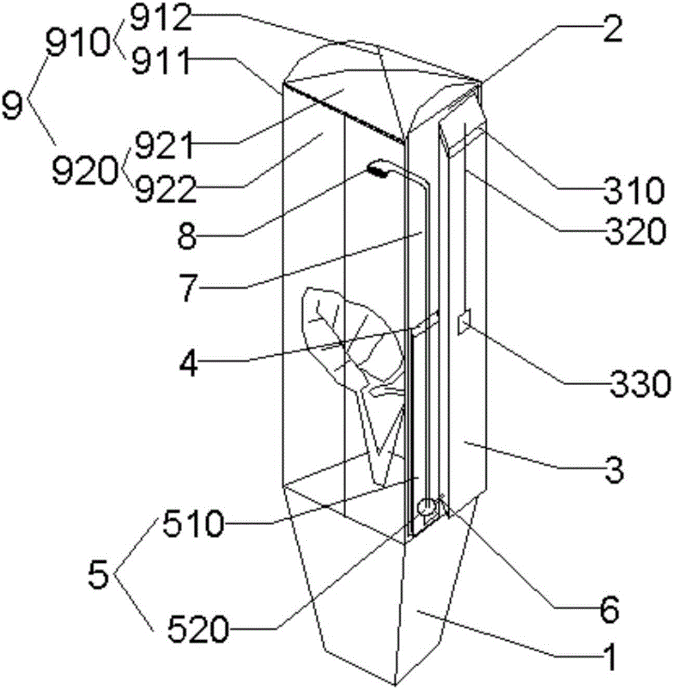 Spray-type flowerpot