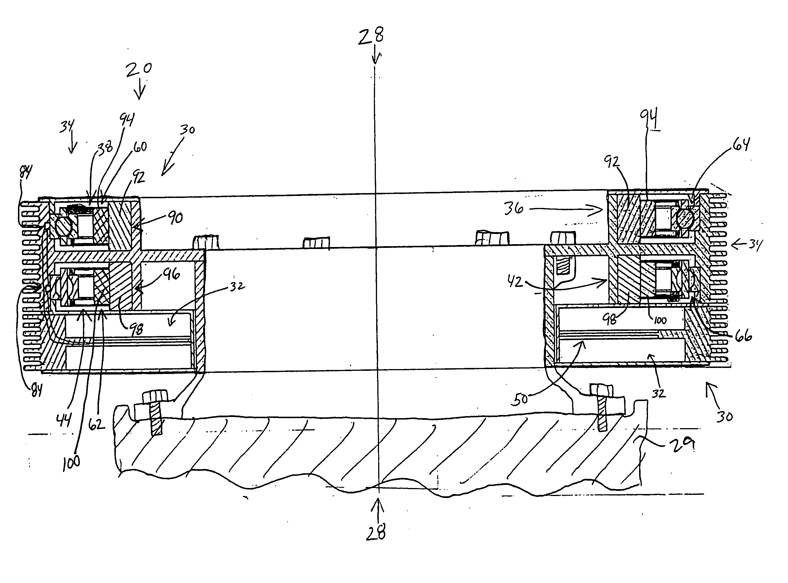 Helicopter vibration control system and rotary force generator for canceling vibrations