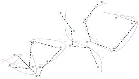 Trend message and radar target state information whole-track data correlation method