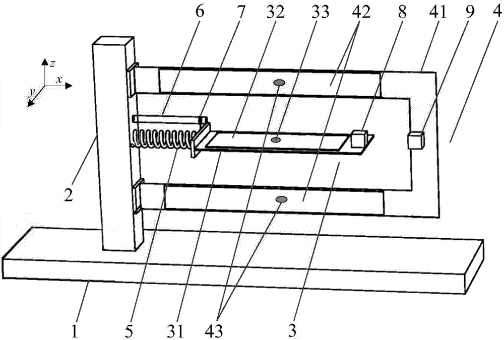 Piezoelectric type multidirectional vibration energy collection device