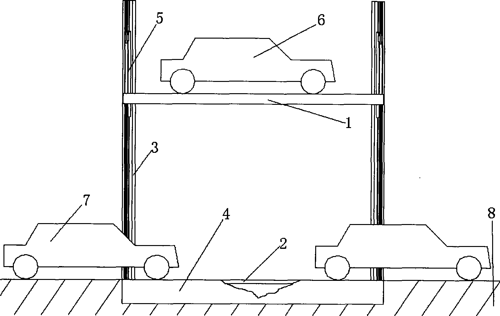 Vehicle parking apparatus