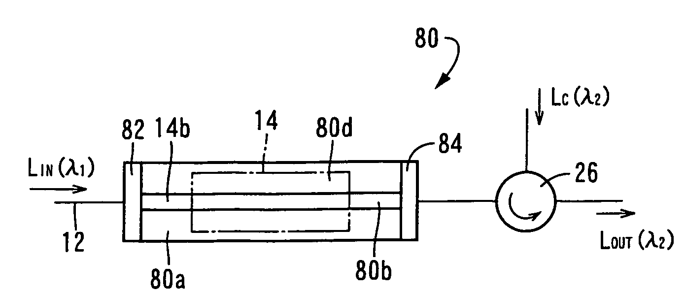 Three-terminal optical signal amplifying device