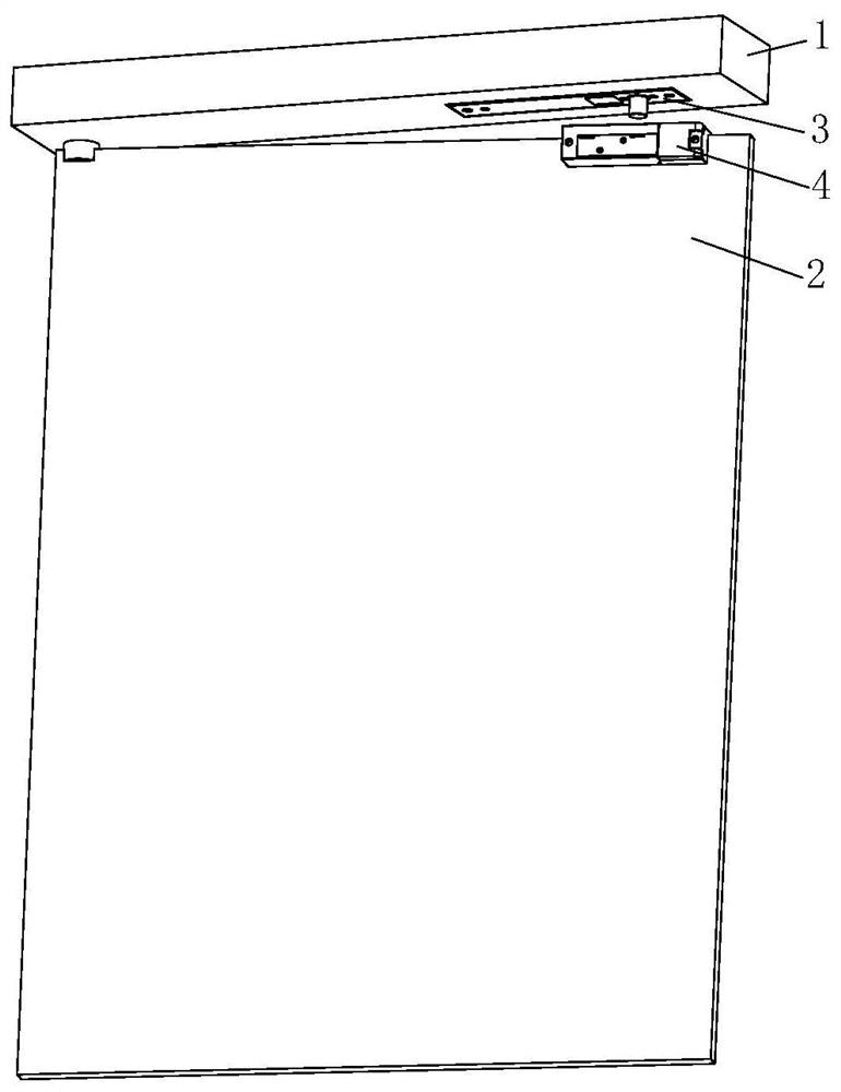 Electric mortise lock and glass door lock